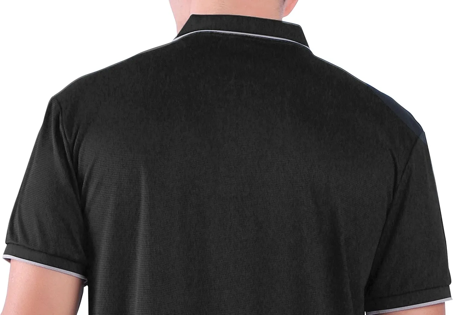 3 Pack Mens Polo Shirts Summer Quick Dry T-Shirt Slim Fit Short Sleeve Casual Sports Workout Golf Tees