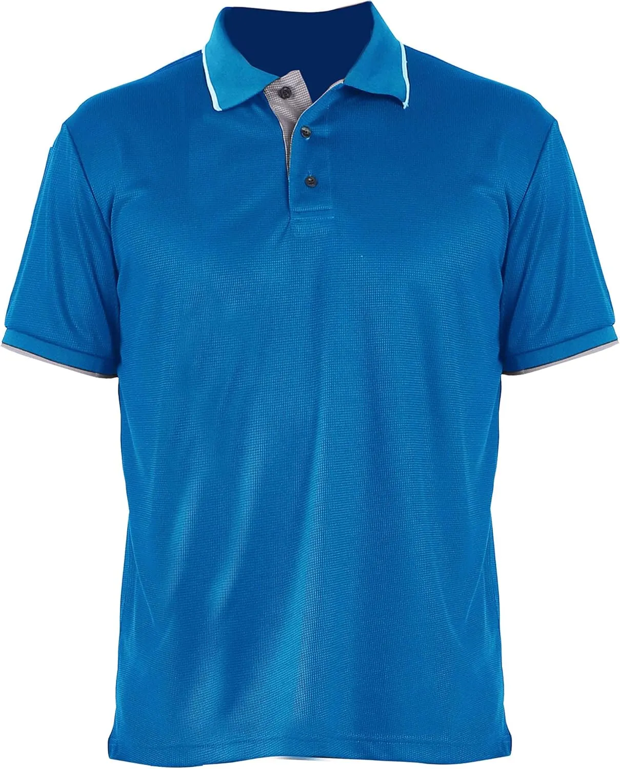 3 Pack Mens Polo Shirts Summer Quick Dry T-Shirt Slim Fit Short Sleeve Casual Sports Workout Golf Tees