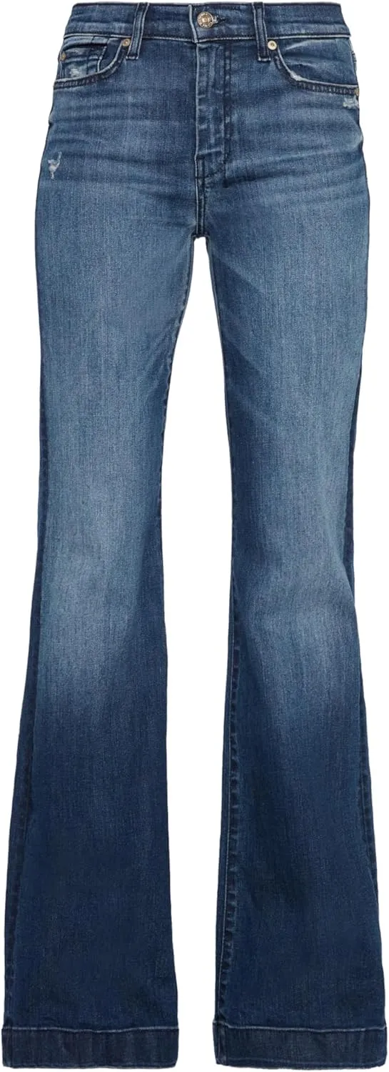 7 For All Mankind Women's Flare Wide Leg Jean