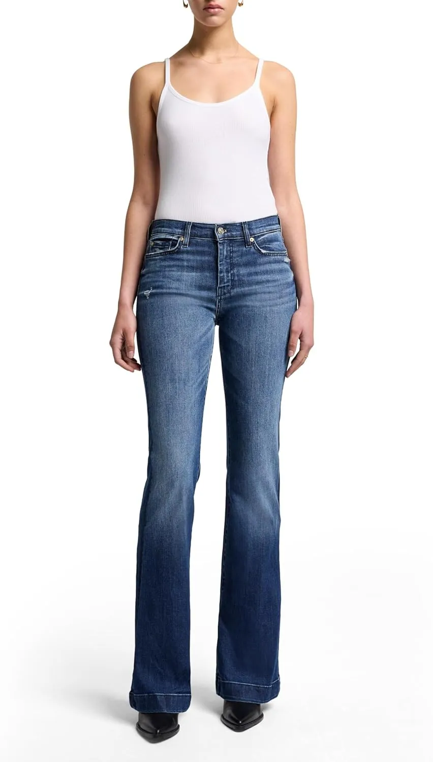 7 For All Mankind Women's Flare Wide Leg Jean