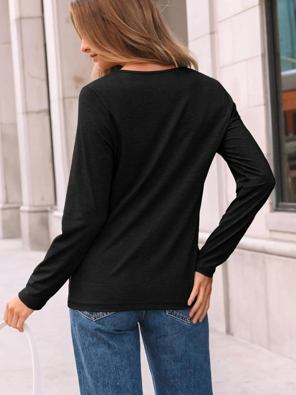 AUTOMET Long Sleeve Shirts for Women Pleated Dressy Casual Business Blouses Trendy Fashion Tunic Basic Tops