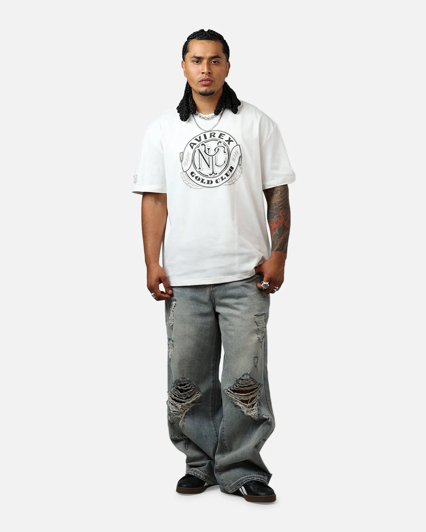 Avirex Gold Club T-Shirt Birch