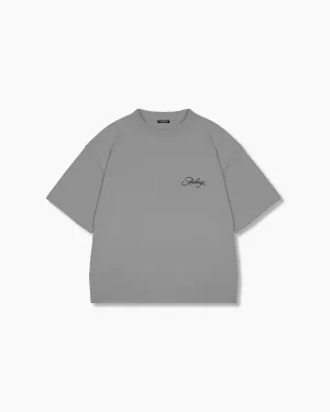 Box Tee - Pebble