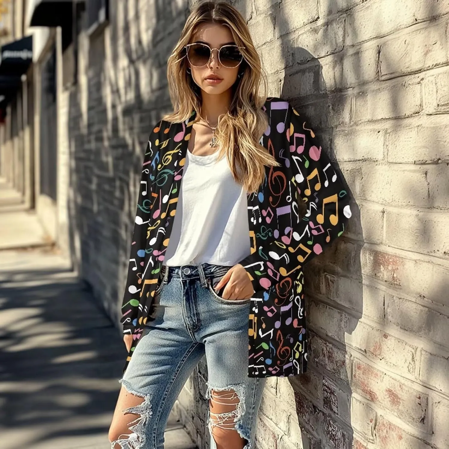 Cardigans for Women Trendy Soft Open Front Draped Cardigan with Pockets Lightweight Long Sleeve Fall Outwear S-2XL