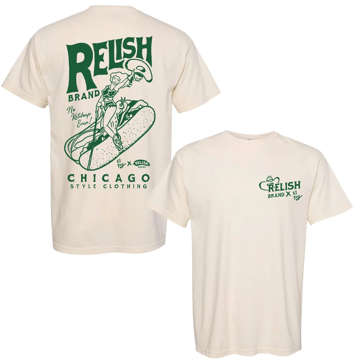 Chi Rider - El Ray Collab - Ivory - Garment Dyed