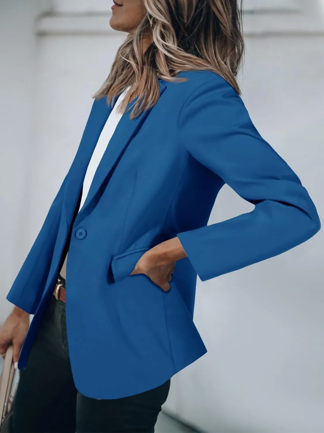 Cicy Bell Womens Work Blazers Long Sleeve Open Front Suit Jackets 2025 Business Casual Outfits