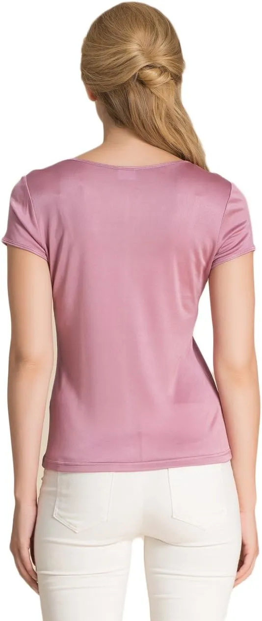 CLC Women's Mulberry Silk Camisole T-Shirt Tank Tops