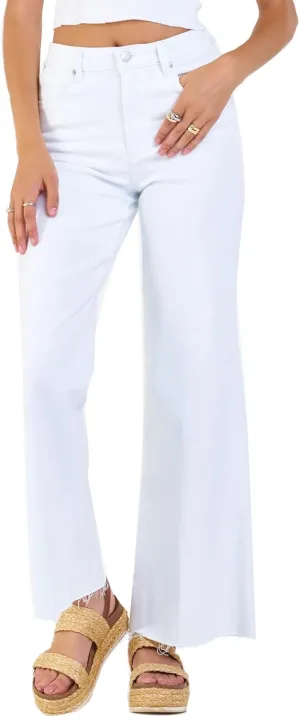 DEAR JOHN Fiona Women's Jeans Wide Leg High Rise Full Inseam