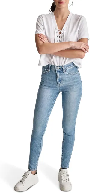 DKNY Womens Bleecker Shaping Skinny Jeans