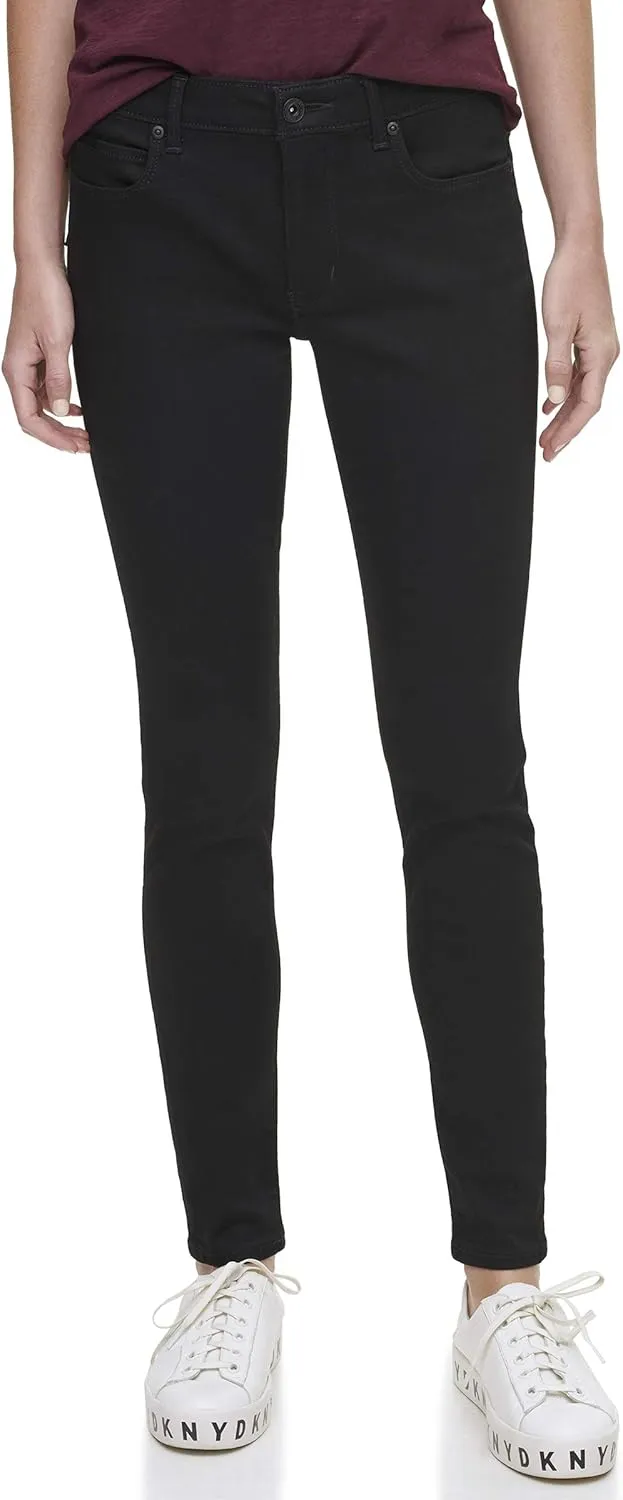 DKNY Womens Bleecker Shaping Skinny Jeans
