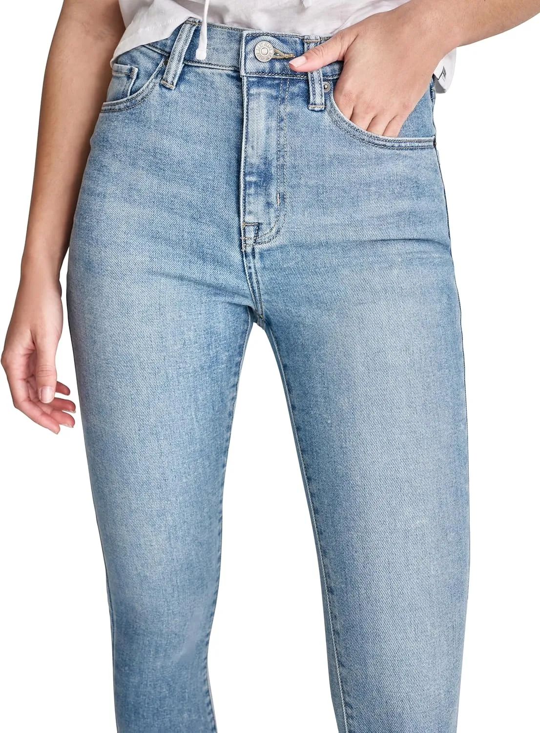 DKNY Womens Bleecker Shaping Skinny Jeans