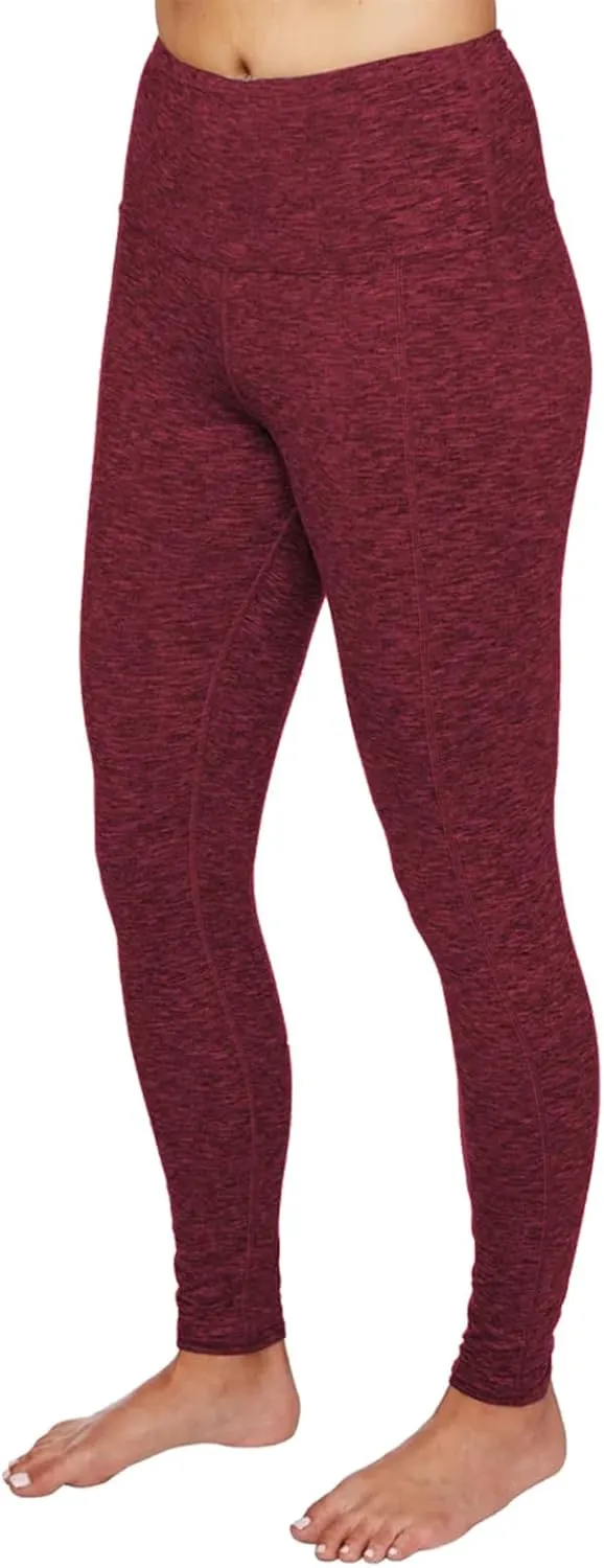 Hot Chillys Women's Clima-Tek Tights | Warm Breathable Moisture-Wicking Midweight Relaxed Fit Base Layer Thermal Leggings