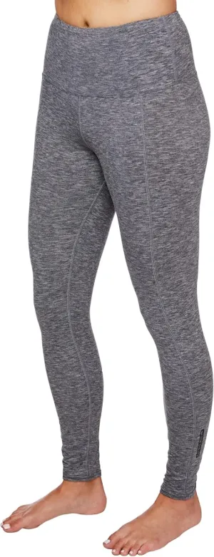 Hot Chillys Women's Clima-Tek Tights | Warm Breathable Moisture-Wicking Midweight Relaxed Fit Base Layer Thermal Leggings