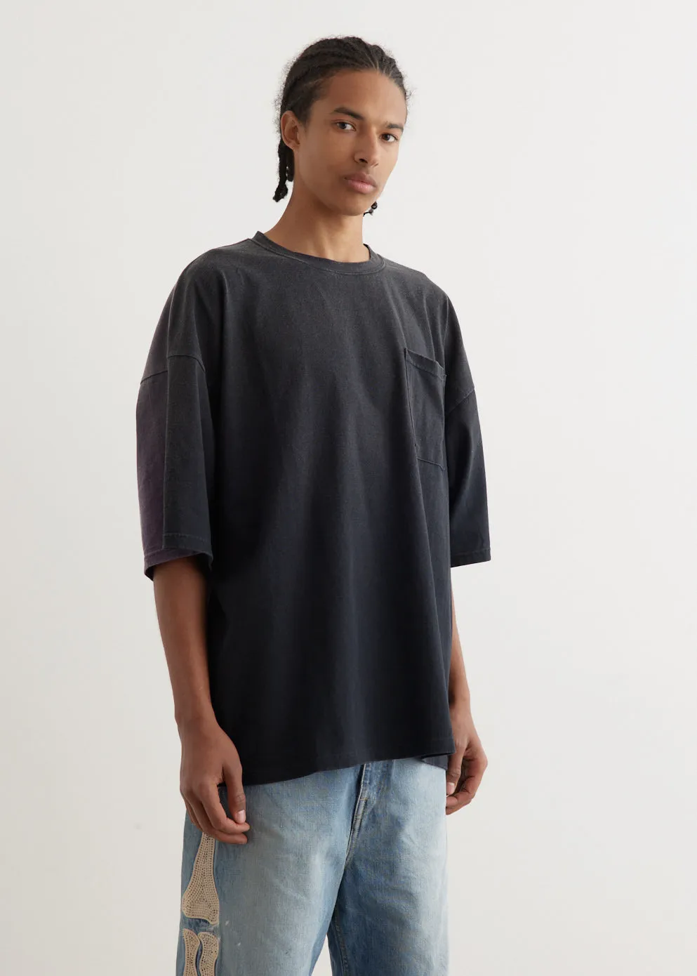 Jersey 2Tones Big Pocket T-Shirt