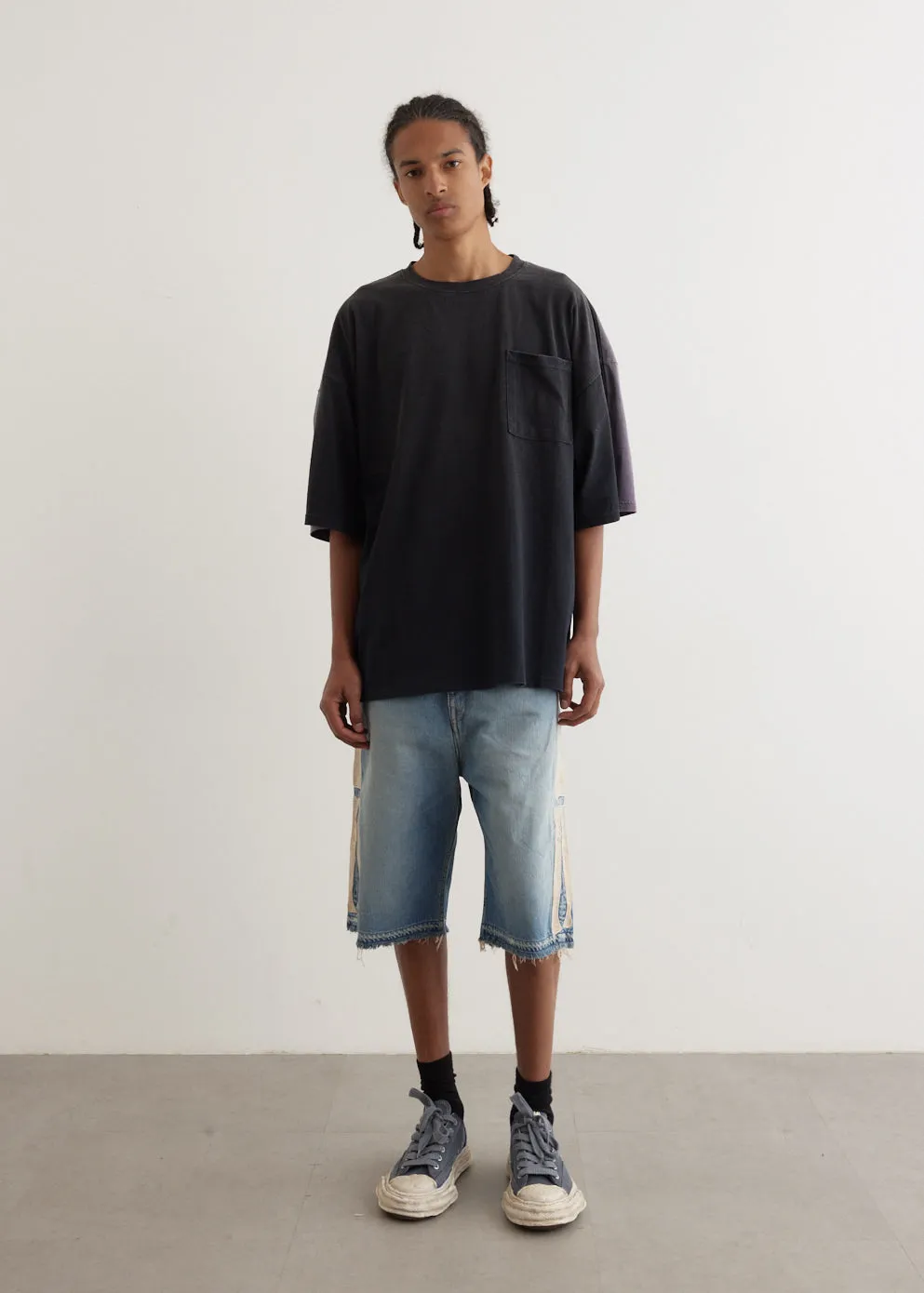 Jersey 2Tones Big Pocket T-Shirt