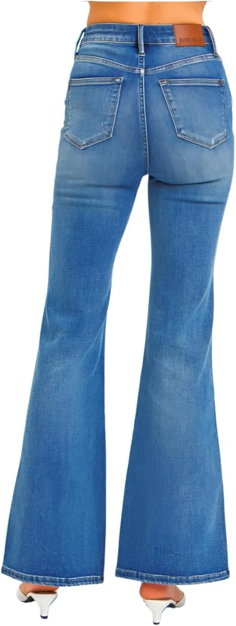 Judy Blue High Rise Tummy Control Flare Jeans