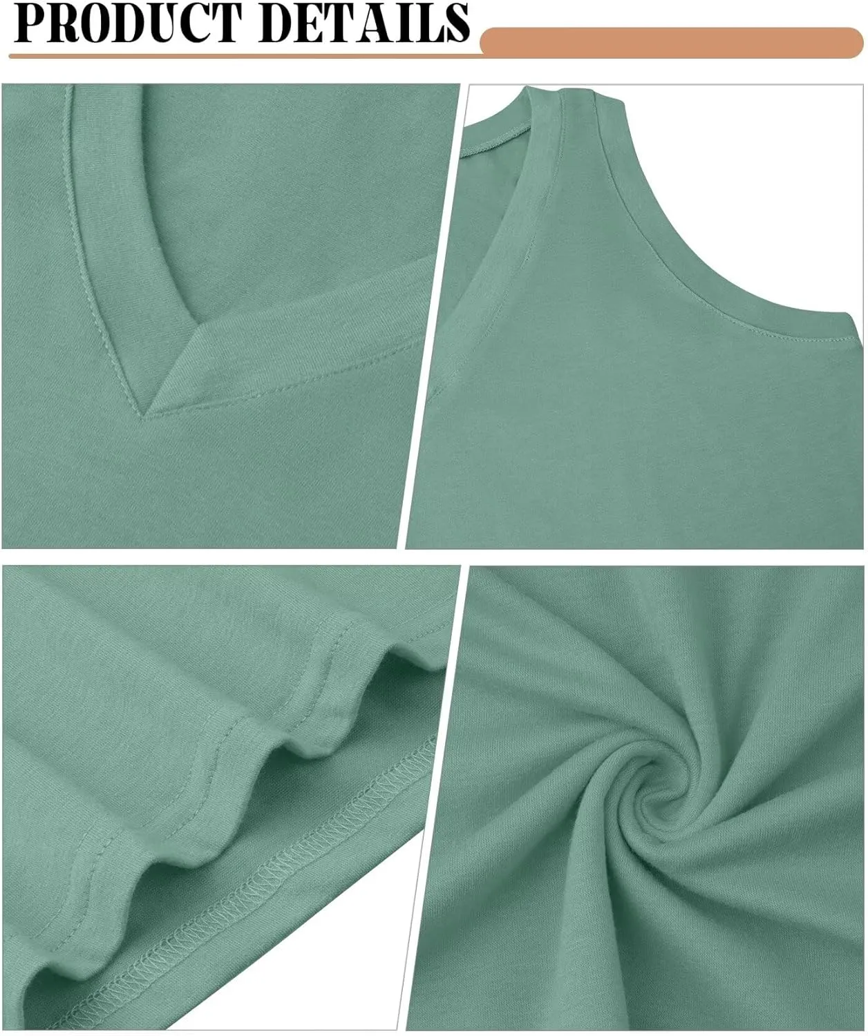 KKJ 3 Pack Womens Tank Tops 2025 Summer Beach Vacation Outfits V Neck Loosefit Sleeveless Casual Cruise Shirt Fashion Clothes