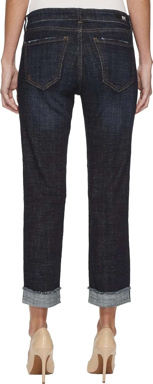 KUT from the Kloth Amy Crop Straight Leg Jeans