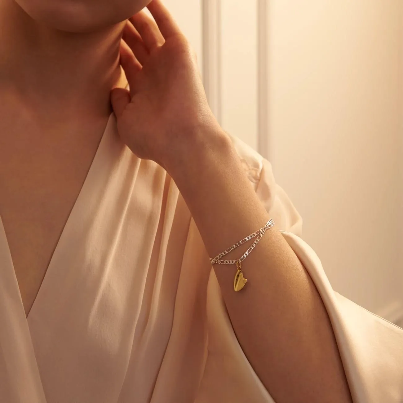 Layla Wrap Bracelet (Two-Tone)