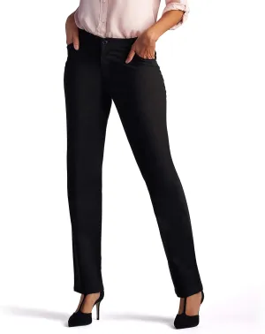 Lee Women's Petite Relaxed Fit All Day Straight Leg Pant