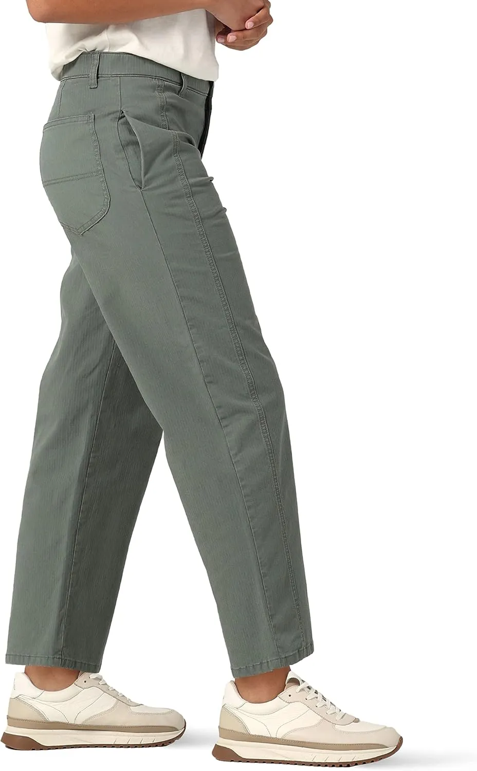 Lee Women's Ultra Lux Mid Rise Relaxed Straight Leg Pant