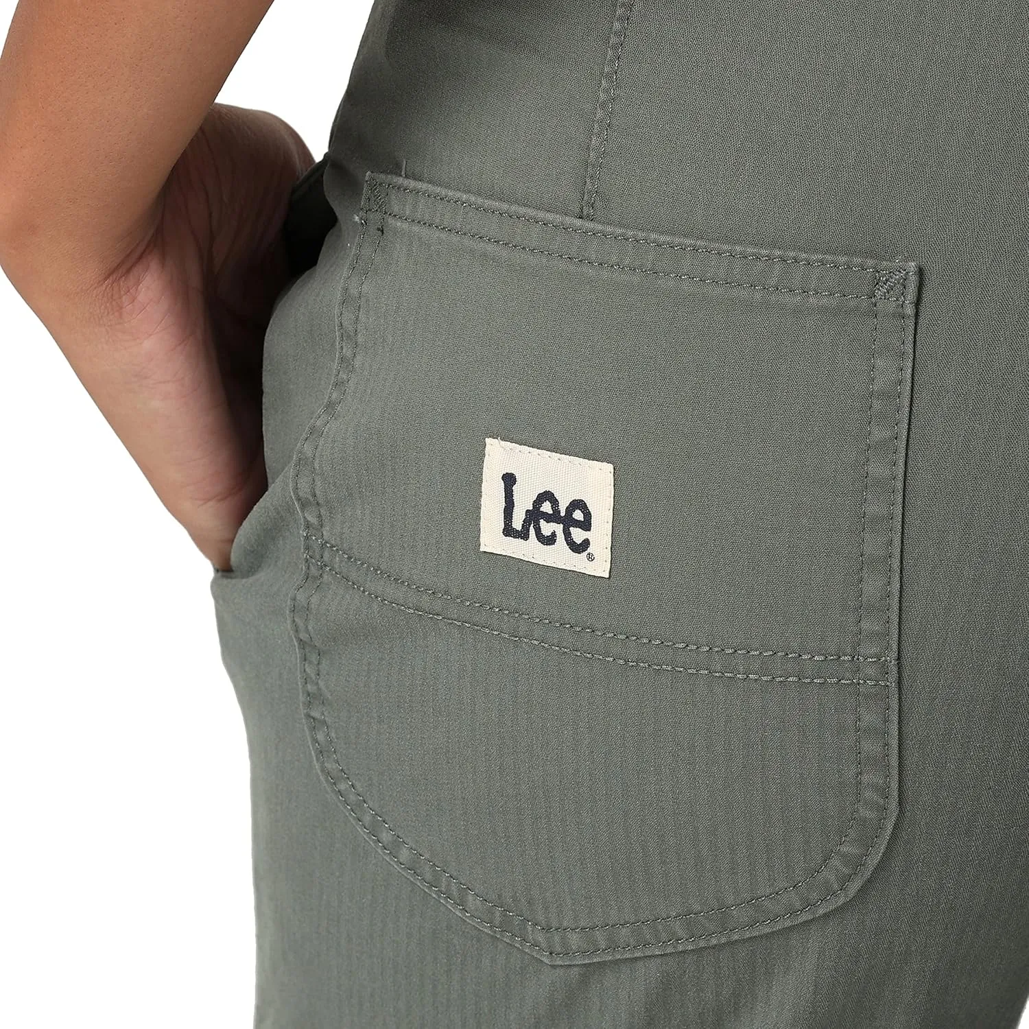 Lee Women's Ultra Lux Mid Rise Relaxed Straight Leg Pant