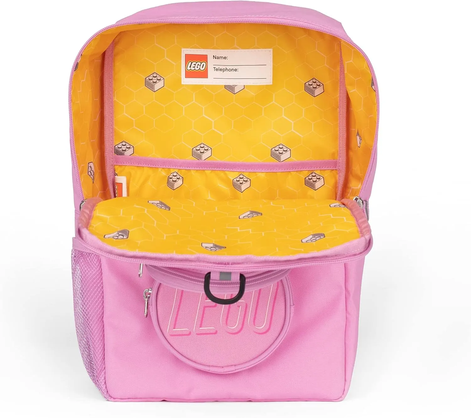 LEGO Brick Backpack - Light Pink