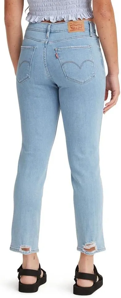 Levi's Women's 724 High Rise Straight Crop Jeans