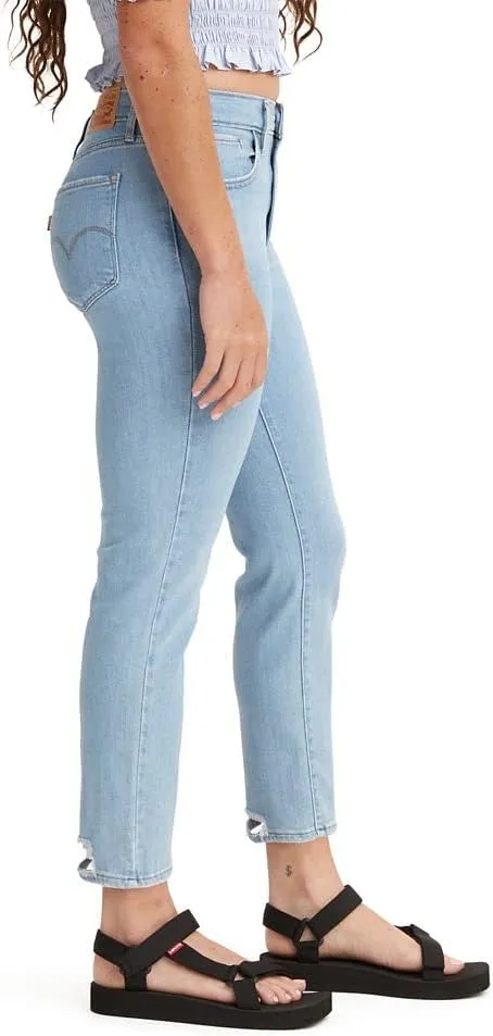 Levi's Women's 724 High Rise Straight Crop Jeans