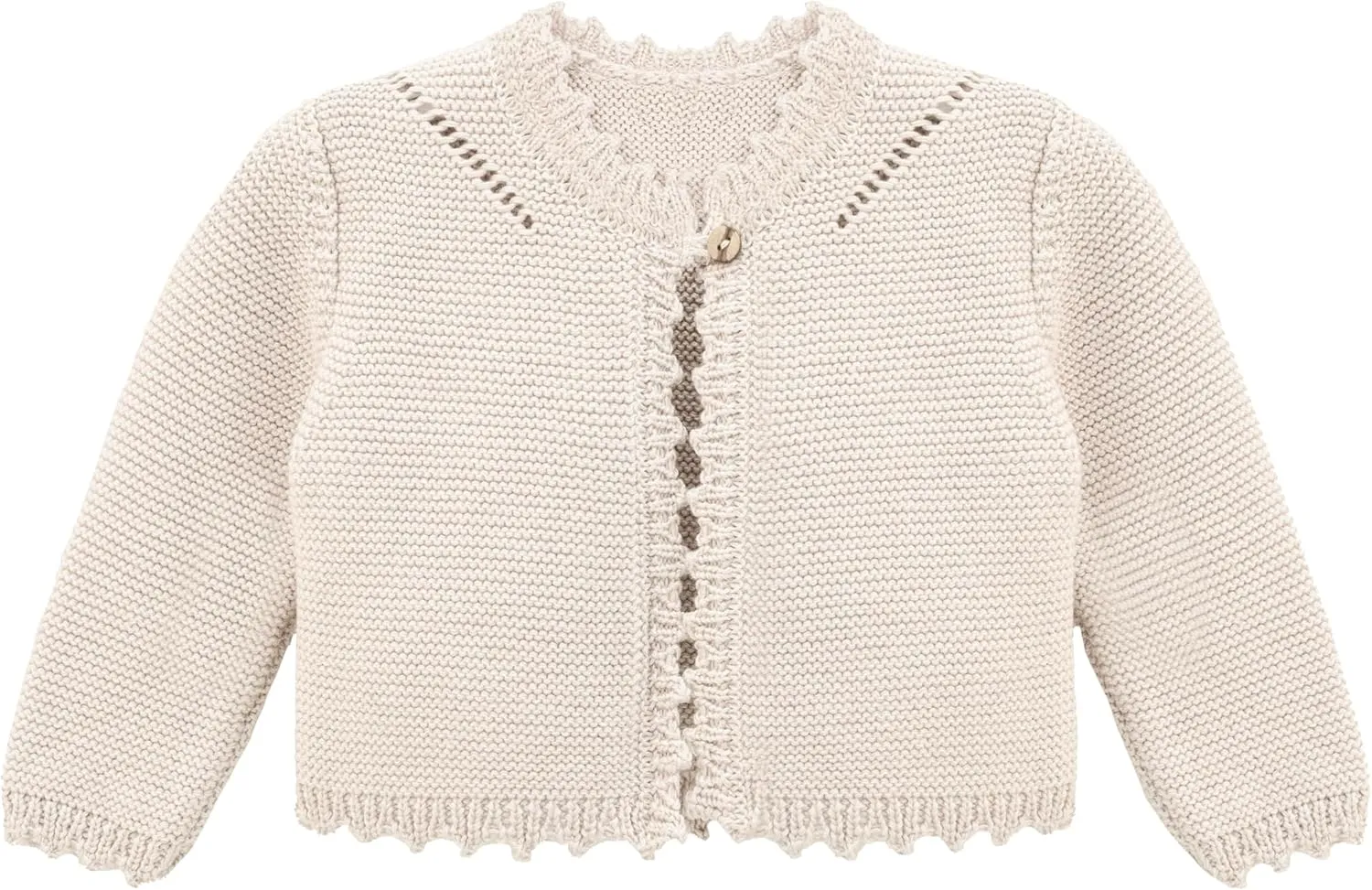 Lilax Baby Girls' Long Sleeve Shrug, Knit Girls Cardigan, Childrens Bolero