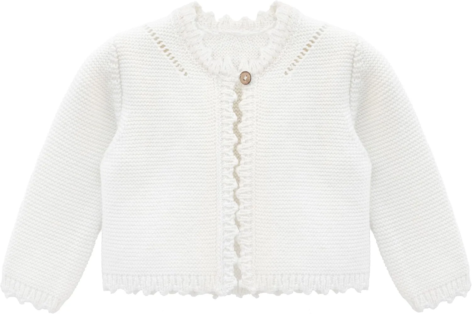Lilax Baby Girls' Long Sleeve Shrug, Knit Girls Cardigan, Childrens Bolero