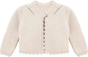 Lilax Baby Girls' Long Sleeve Shrug, Knit Girls Cardigan, Childrens Bolero