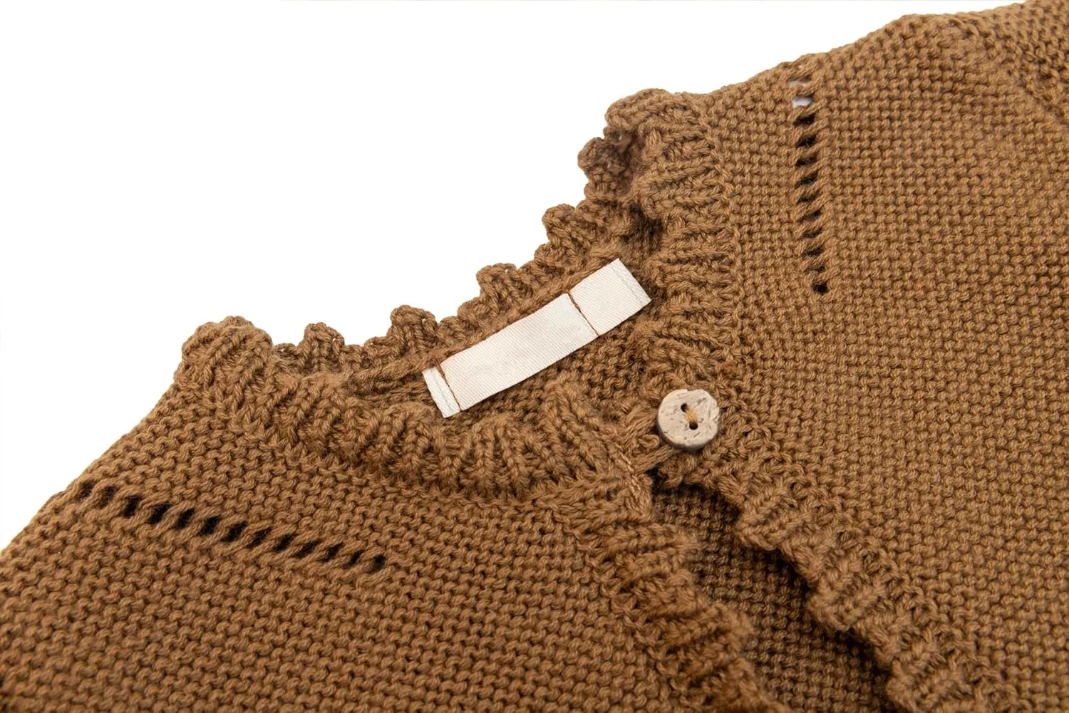 Lilax Baby Girls' Long Sleeve Shrug, Knit Girls Cardigan, Childrens Bolero