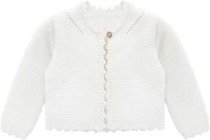 Lilax Baby Girls' Long Sleeve Shrug, Knit Girls Cardigan, Childrens Bolero