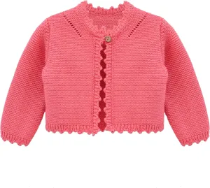 Lilax Baby Girls' Long Sleeve Shrug, Knit Girls Cardigan, Childrens Bolero