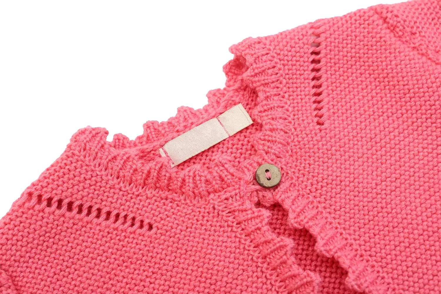 Lilax Baby Girls' Long Sleeve Shrug, Knit Girls Cardigan, Childrens Bolero