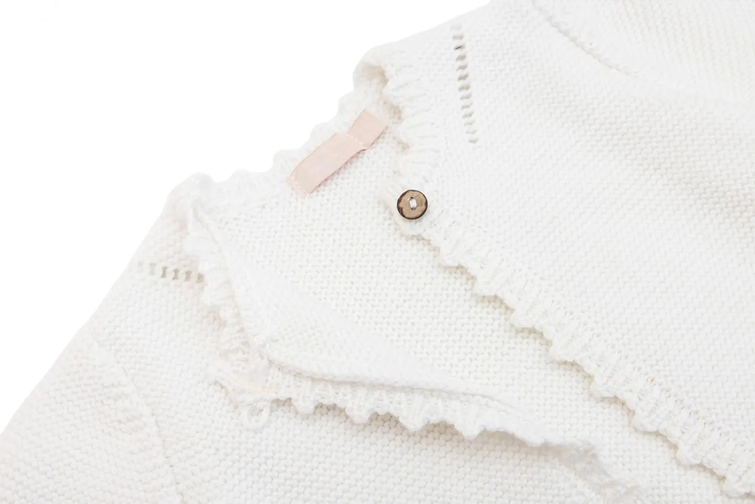 Lilax Baby Girls' Long Sleeve Shrug, Knit Girls Cardigan, Childrens Bolero