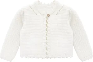 Lilax Baby Girls' Long Sleeve Shrug, Knit Girls Cardigan, Childrens Bolero