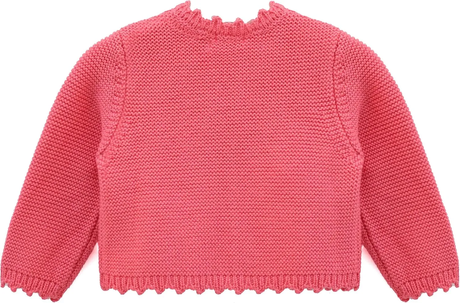 Lilax Baby Girls' Long Sleeve Shrug, Knit Girls Cardigan, Childrens Bolero