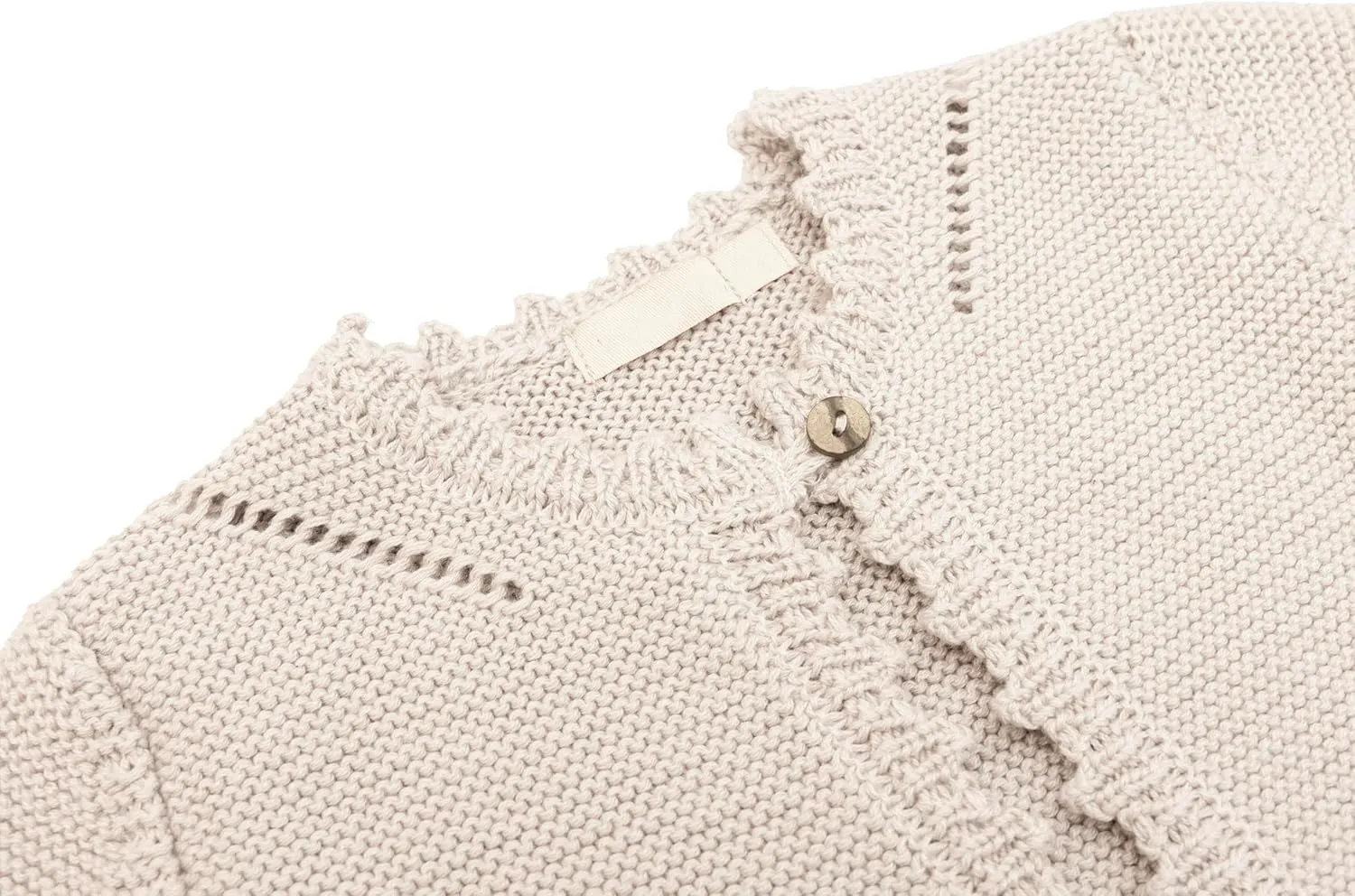 Lilax Baby Girls' Long Sleeve Shrug, Knit Girls Cardigan, Childrens Bolero