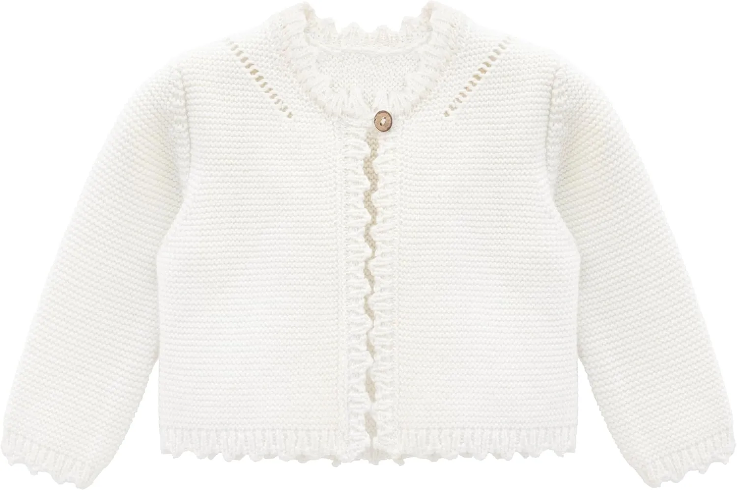 Lilax Baby Girls' Long Sleeve Shrug, Knit Girls Cardigan, Childrens Bolero