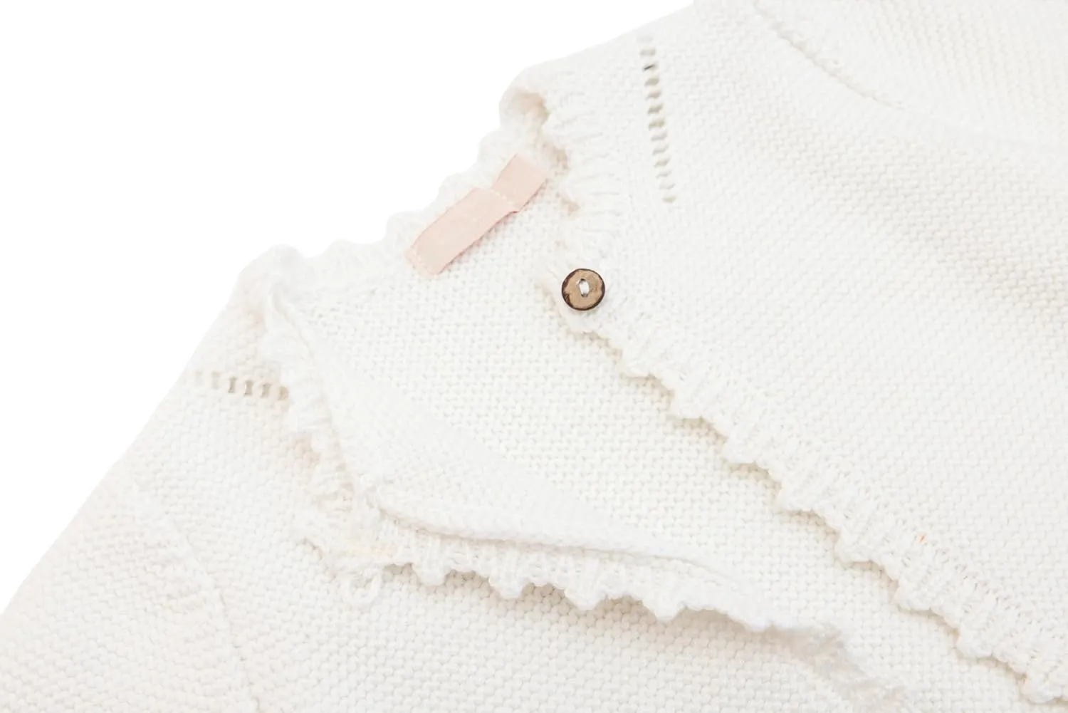 Lilax Baby Girls' Long Sleeve Shrug, Knit Girls Cardigan, Childrens Bolero