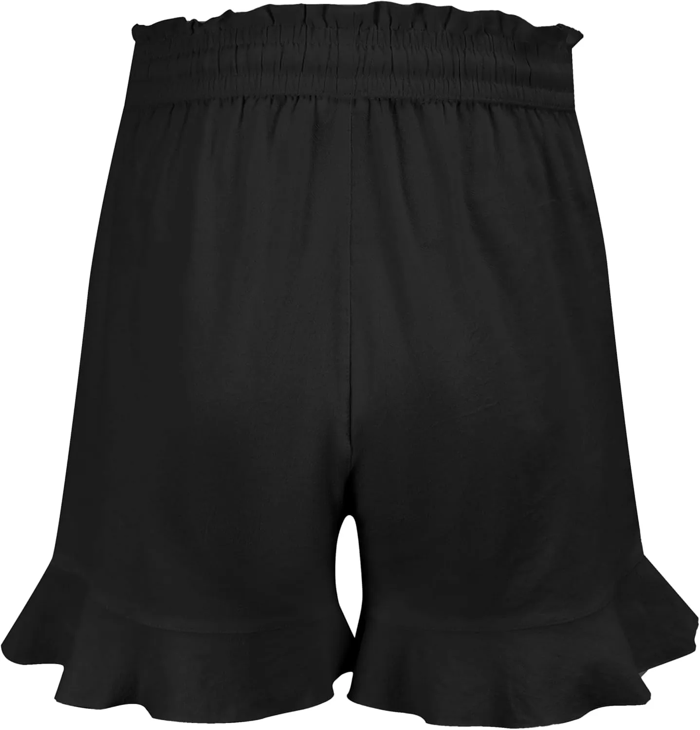 LNX Womens Linen Shorts High Waisted Wide Leg Drawstring Summer Beach Shorts with Pockets