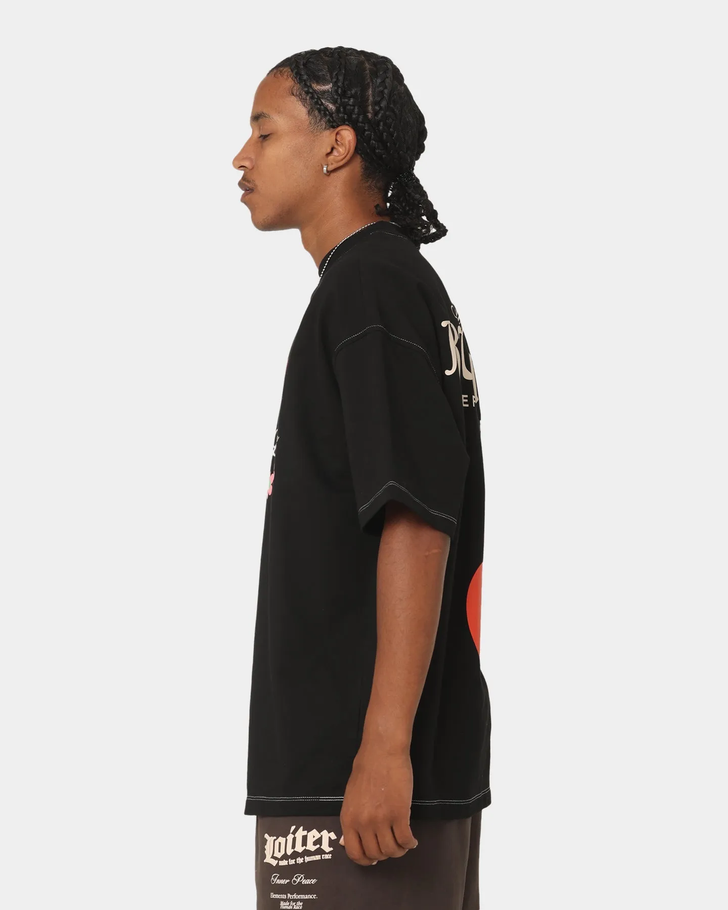 Loiter Studio Oversized T-Shirt Black