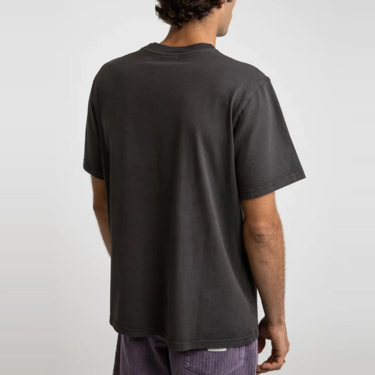 Mania SS Pocket Vintage T-Shirt (Vintage Black)