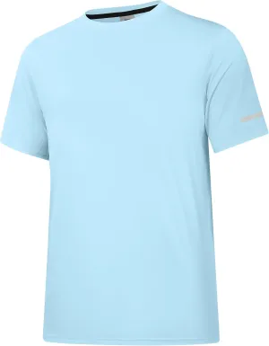 Men's Rash Guard UPF 50  Sun Protection Clothing Short Sleeve T-Shirts for Men Lightweight Quick Dry SPF UV Swim Tees