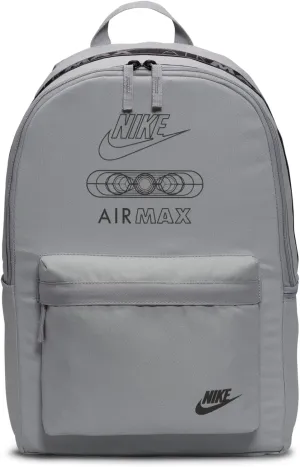 Nike Heritage Adult Unisex Backpack (25L) One Size (Light Smoke Grey/Light Smoke Grey/Reflective Silver)