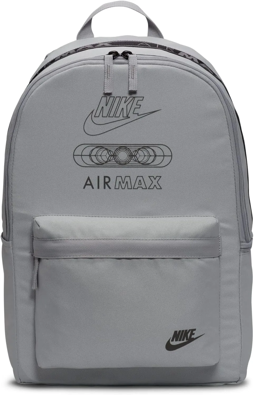 Nike Heritage Adult Unisex Backpack (25L) One Size (Light Smoke Grey/Light Smoke Grey/Reflective Silver)