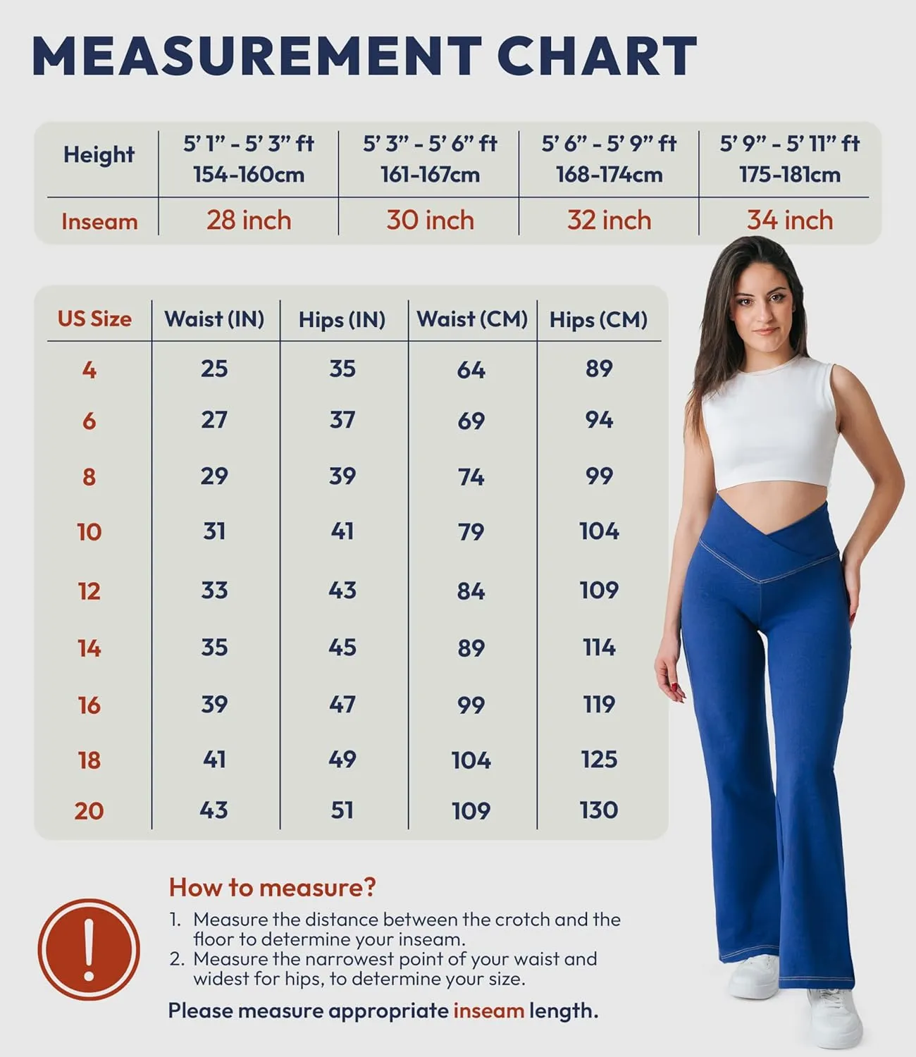 Nirlon Wide Leg Crossover Jeggings - Wide Leg Womens Jeans Jeggings for Women Tummy Control Women's Jeans Leggings with Flare