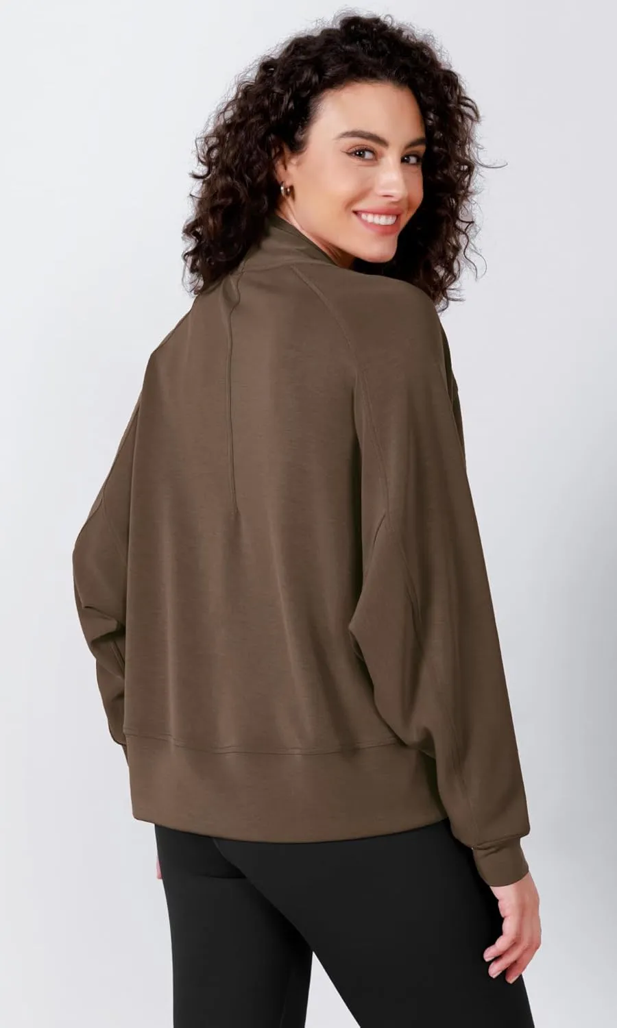 ODODOS Women's Modal Soft Open Front Cardigans Long Sleeve Casual Wrap Outwear